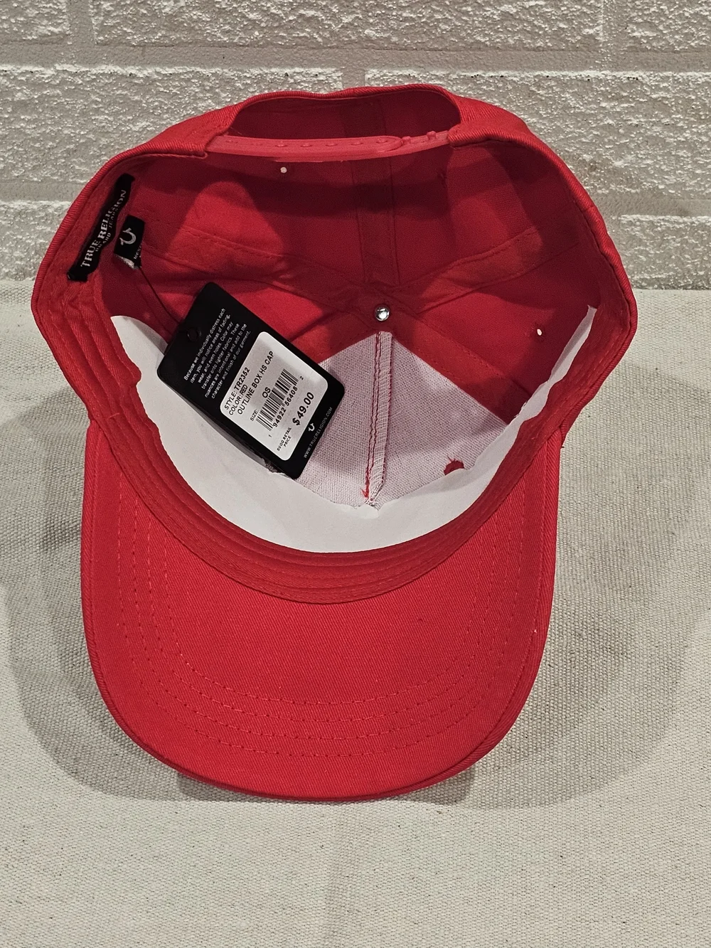 True Religion classic red